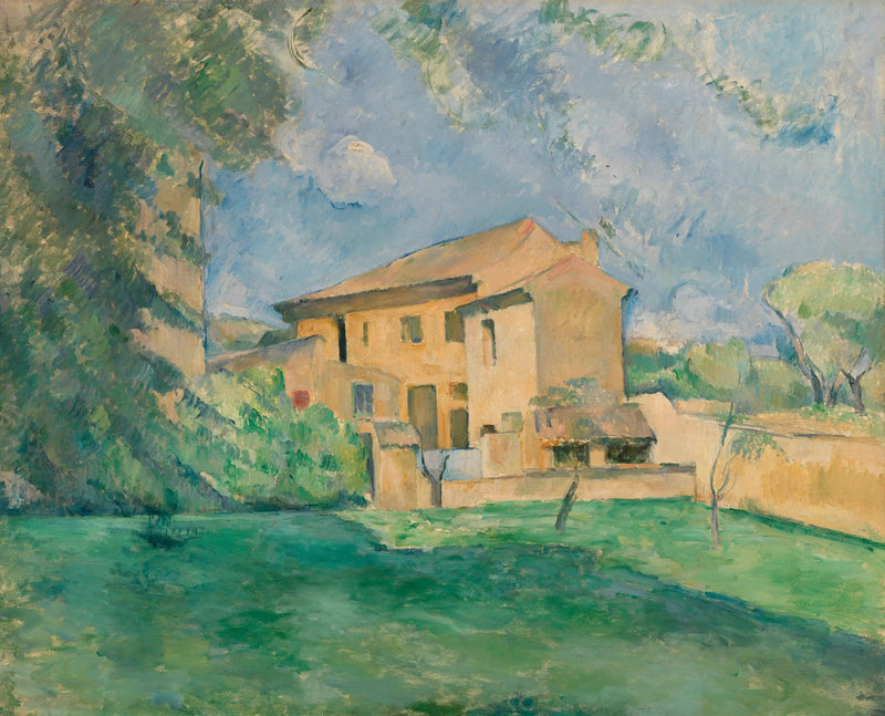 ฟาร์มที่ Jas de Bouffan - Paul Cézanne