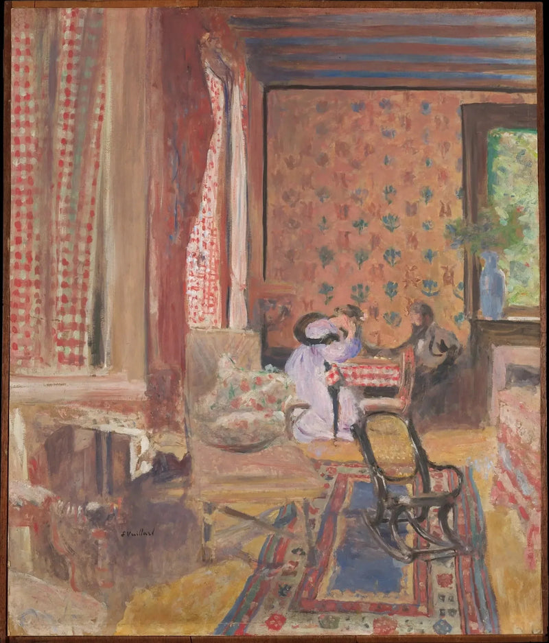 งานวันผู้หญิง - Édouard Vuillard