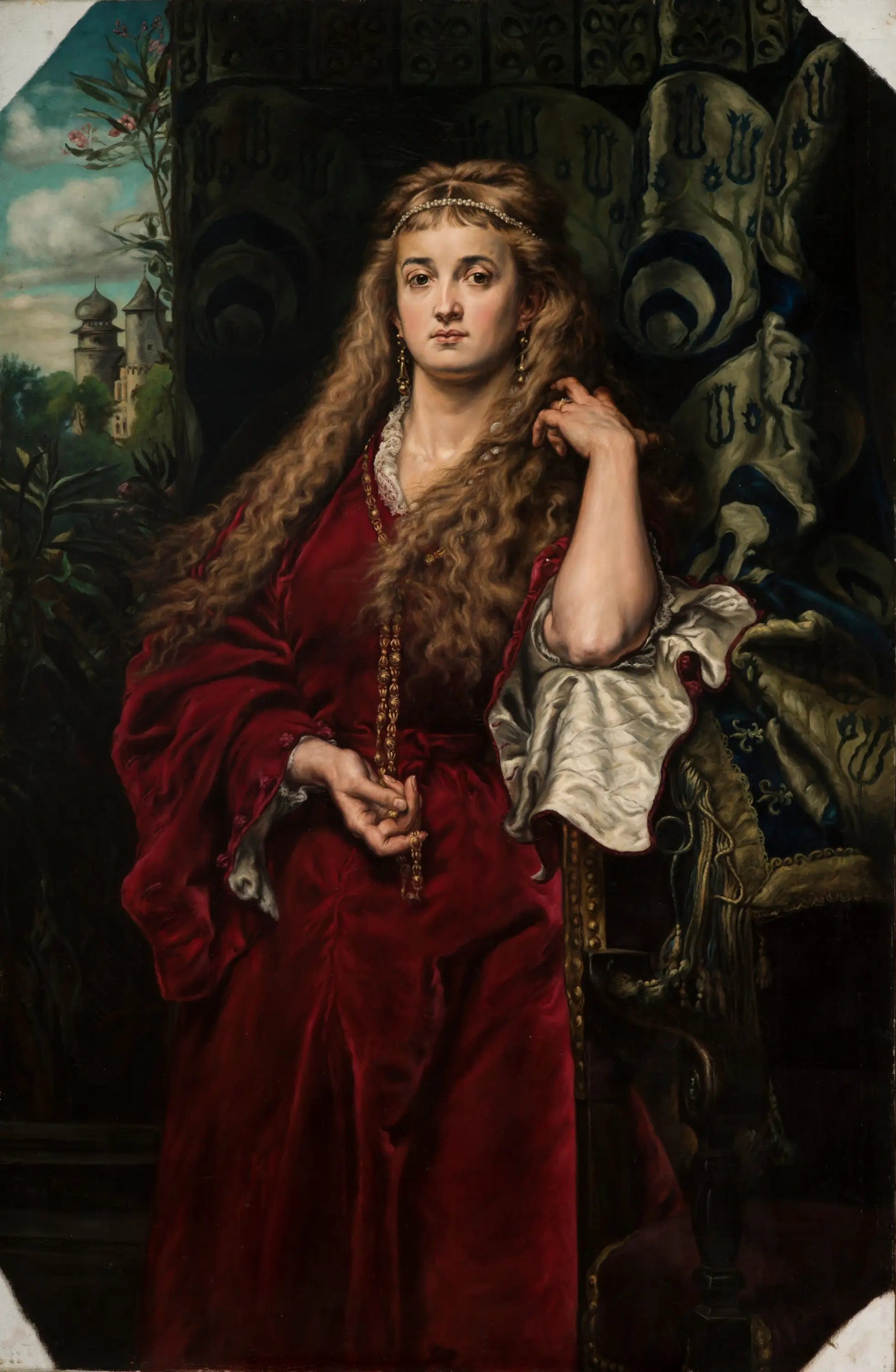 La fille du châtelain - Jan Matejko - Alpha Reproduction