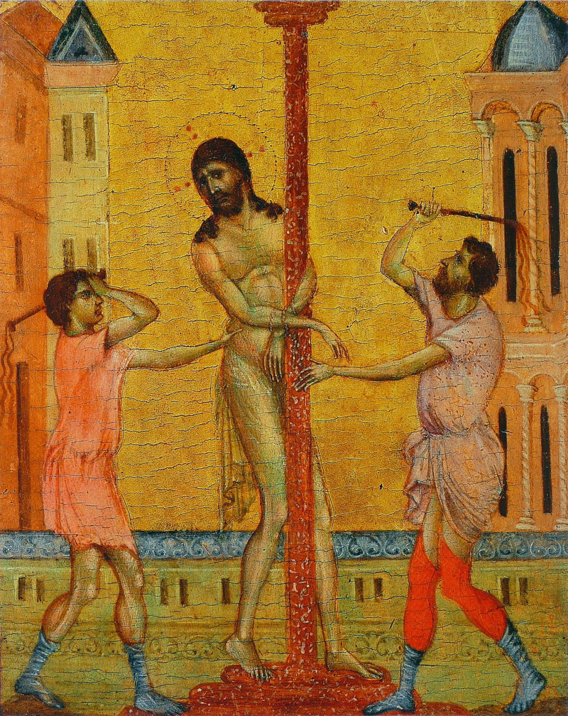 การลงโทษพระคริสต์ - Cimabue