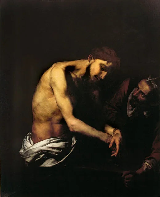 การลงโทษพระคริสต์ - Jusepe de Ribera