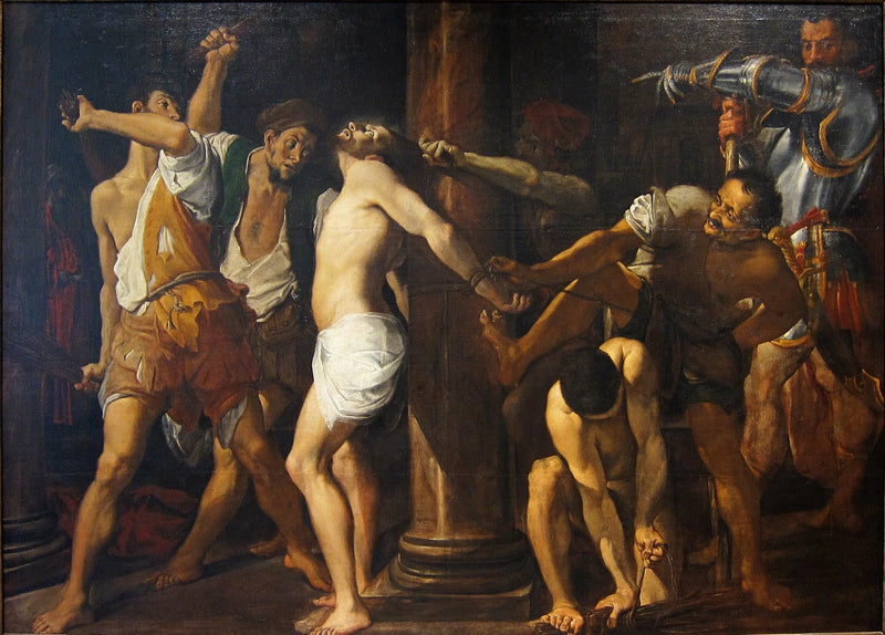 การลงโทษพระคริสต์ - Ludovico Carracci