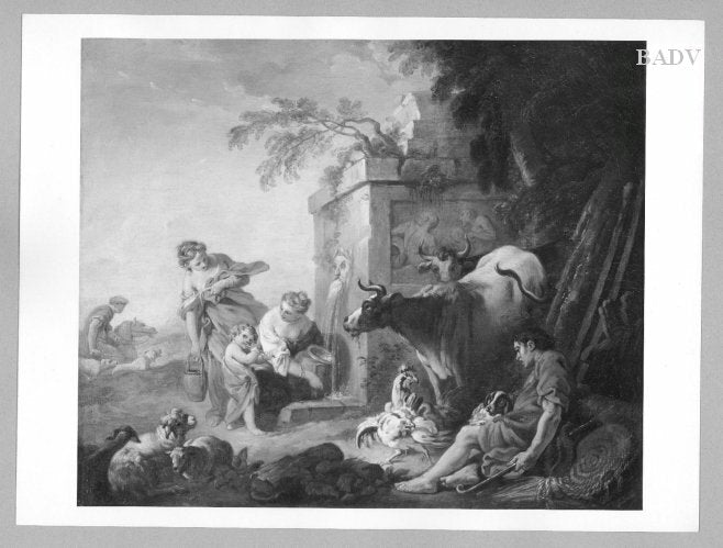 La Fontaine - François Boucher - Alpha Reproduction