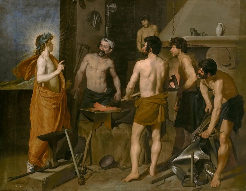 โรงหล่อของ Vulcain - Diego Velázquez