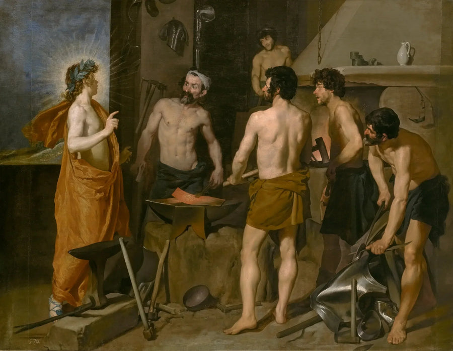โรงหล่อของ Vulcain - Diego Velázquez
