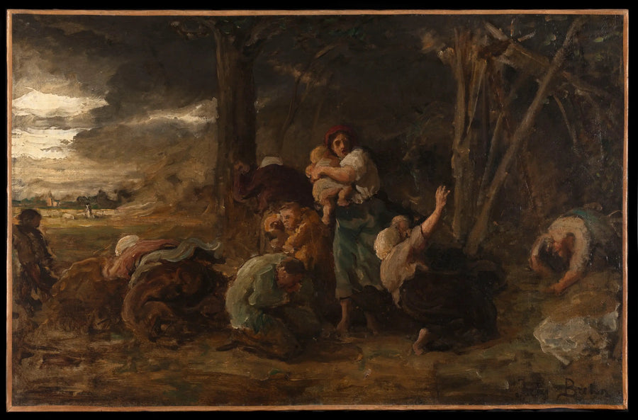 ฟ้าผ่า - Jules Breton