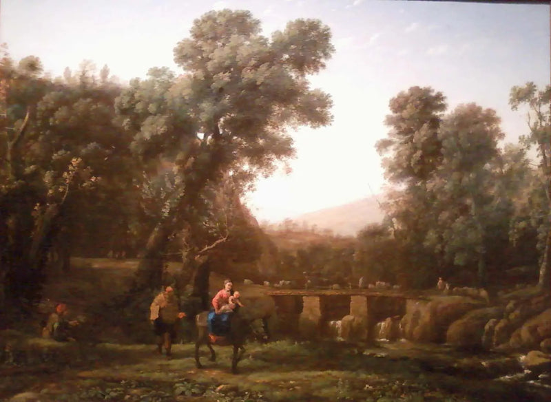 La Fuite en Égypte - Claude Lorrain
การหนีไปอียิปต์ - โคลด ลอเรน