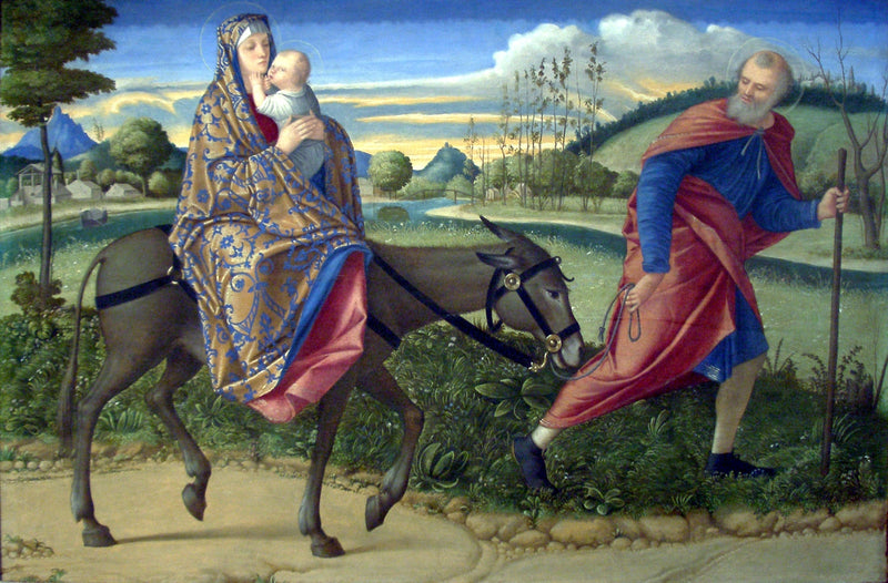 การหนีไปอียิปต์ - Vittore Carpaccio