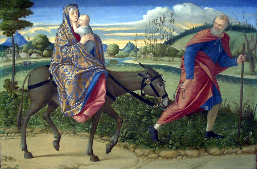 การหนีไปอียิปต์ - Vittore Carpaccio