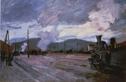 สถานีรถไฟอาร์ฌ็องเตย - Claude Monet