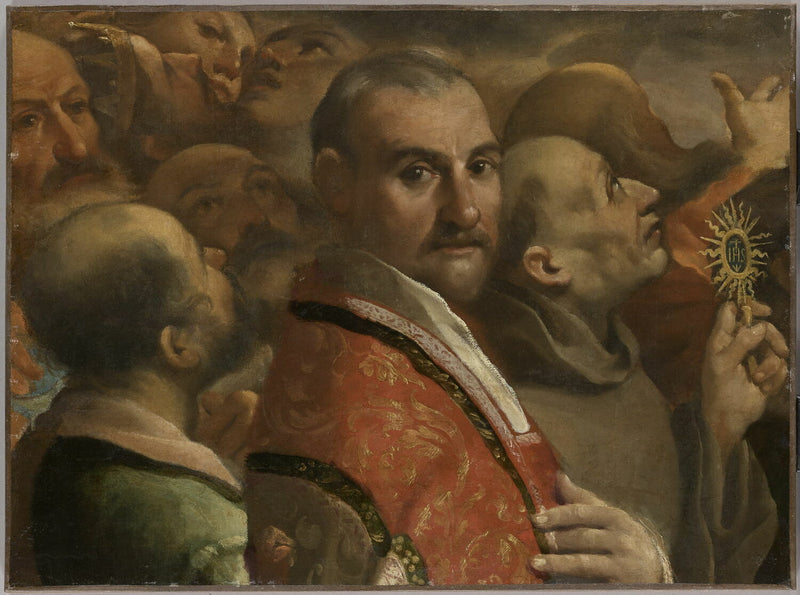 เกียรติยศของเหล่าซานต์ทั้งหมด ชิ้นส่วน - Guercino