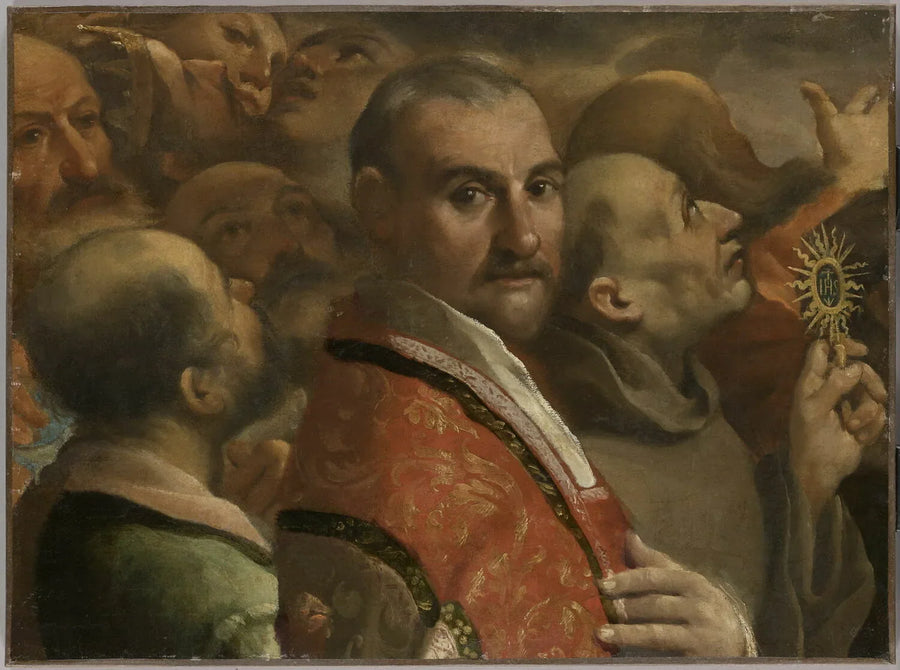 เกียรติยศของเหล่าซานต์ทั้งหมด ชิ้นส่วน - Guercino