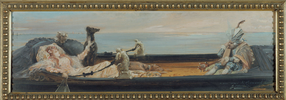 La gondole - Georges Clairin