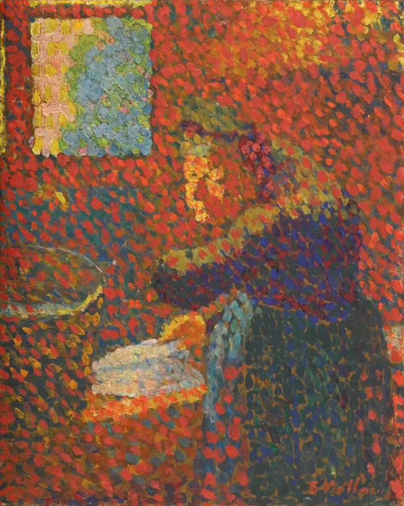 คุณยายที่อ่างล้างจาน - Édouard Vuillard