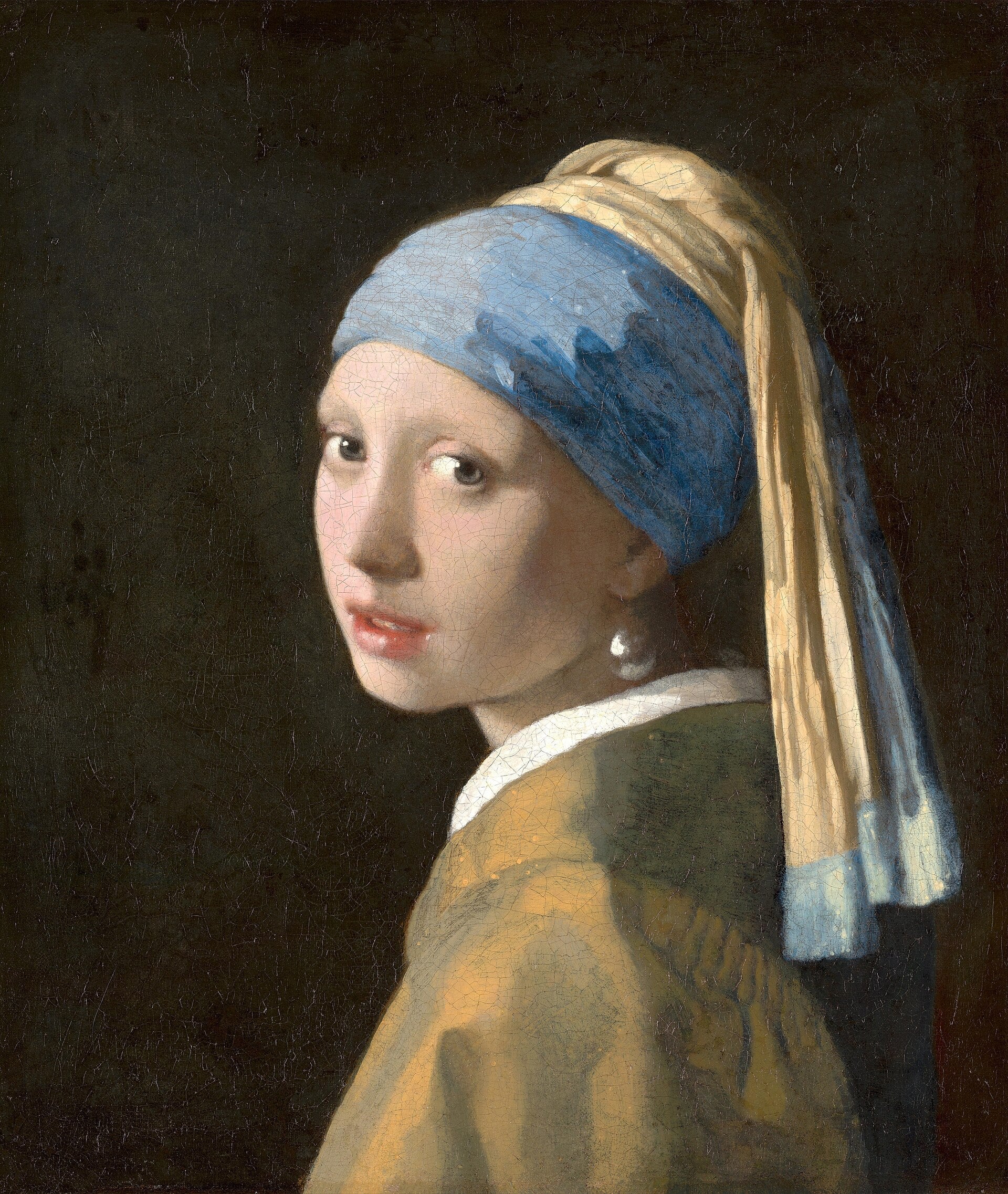 Reproduction du tableau « La Jeune Fille à la perle - Johannes Vermeer » par Alpha Reproduction en peinture à l’huile