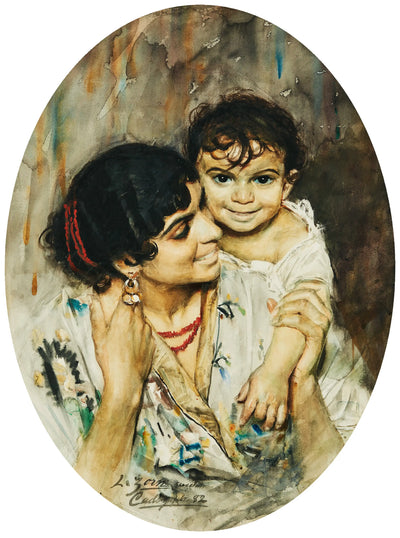 La joie de la mère - Anders Zorn - Alpha Reproduction