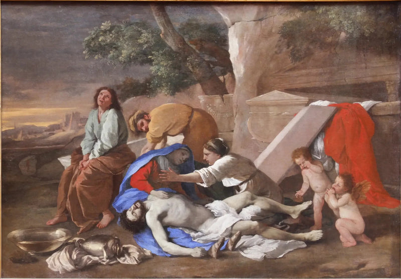 บทสวดมนต์บนพระคริสต์ - Nicolas Poussin