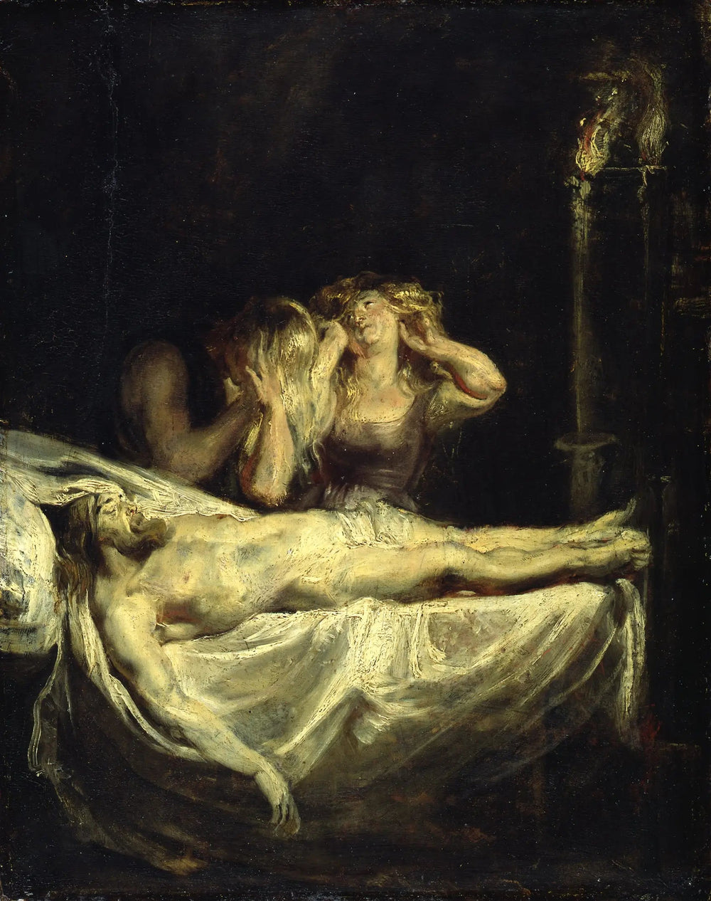 La lamentation sur le corps du Christ mort - Peter Paul Rubens - Alpha Reproduction
