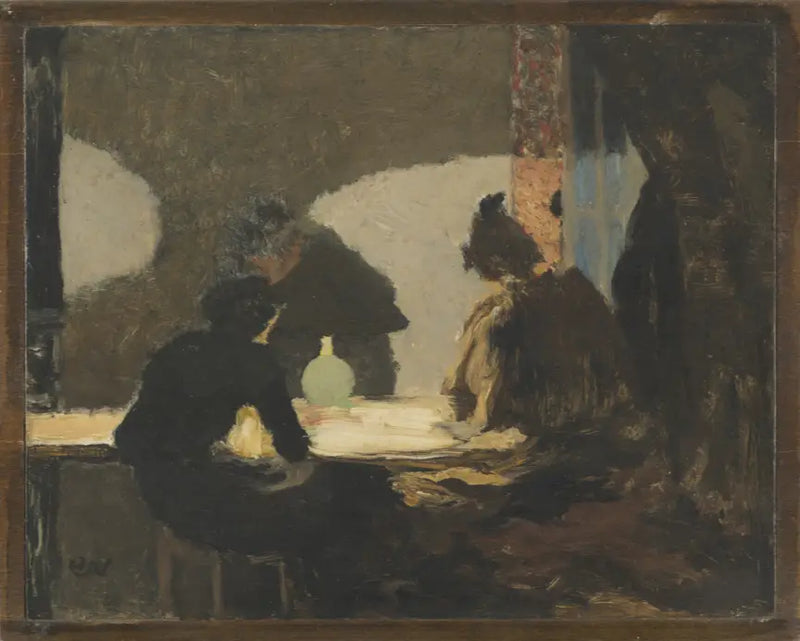 โคมไฟสีเขียว - Édouard Vuillard