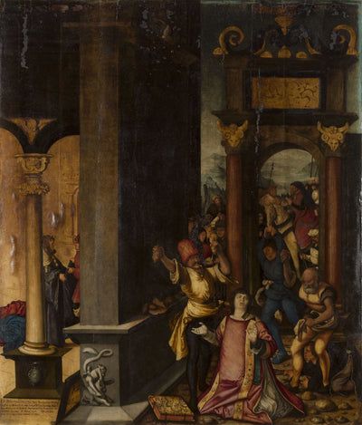 La Lapidation de Saint Étienne - Hans Baldung Grien - Alpha Reproduction