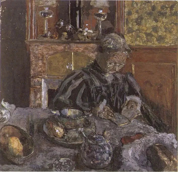 เครื่องอ่านหนังสือ - Édouard Vuillard