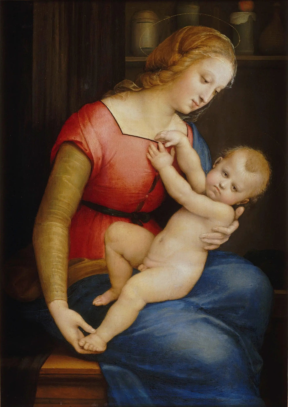 La Madone d'Orléans - Raphaël Sanzio image 1 copie de tableau peinte à la main