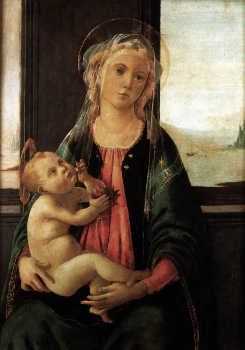 La Madone de la mer - Sandro Botticelli image 1 tableau peint à l’huile sur toile
