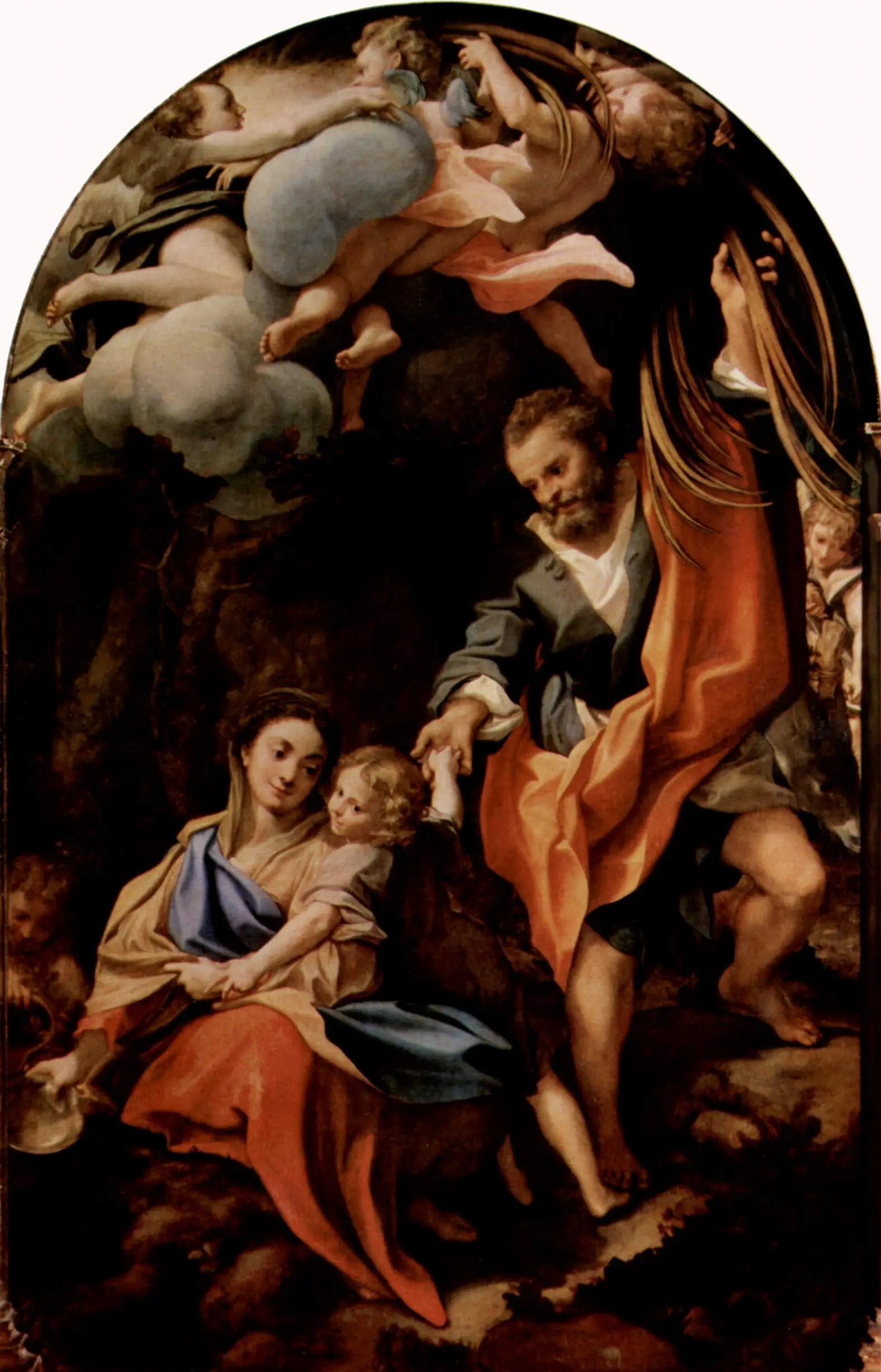 La Madone de la Scodella - Antonio da Correggio image 1 reproduction de peinture à l’huile
