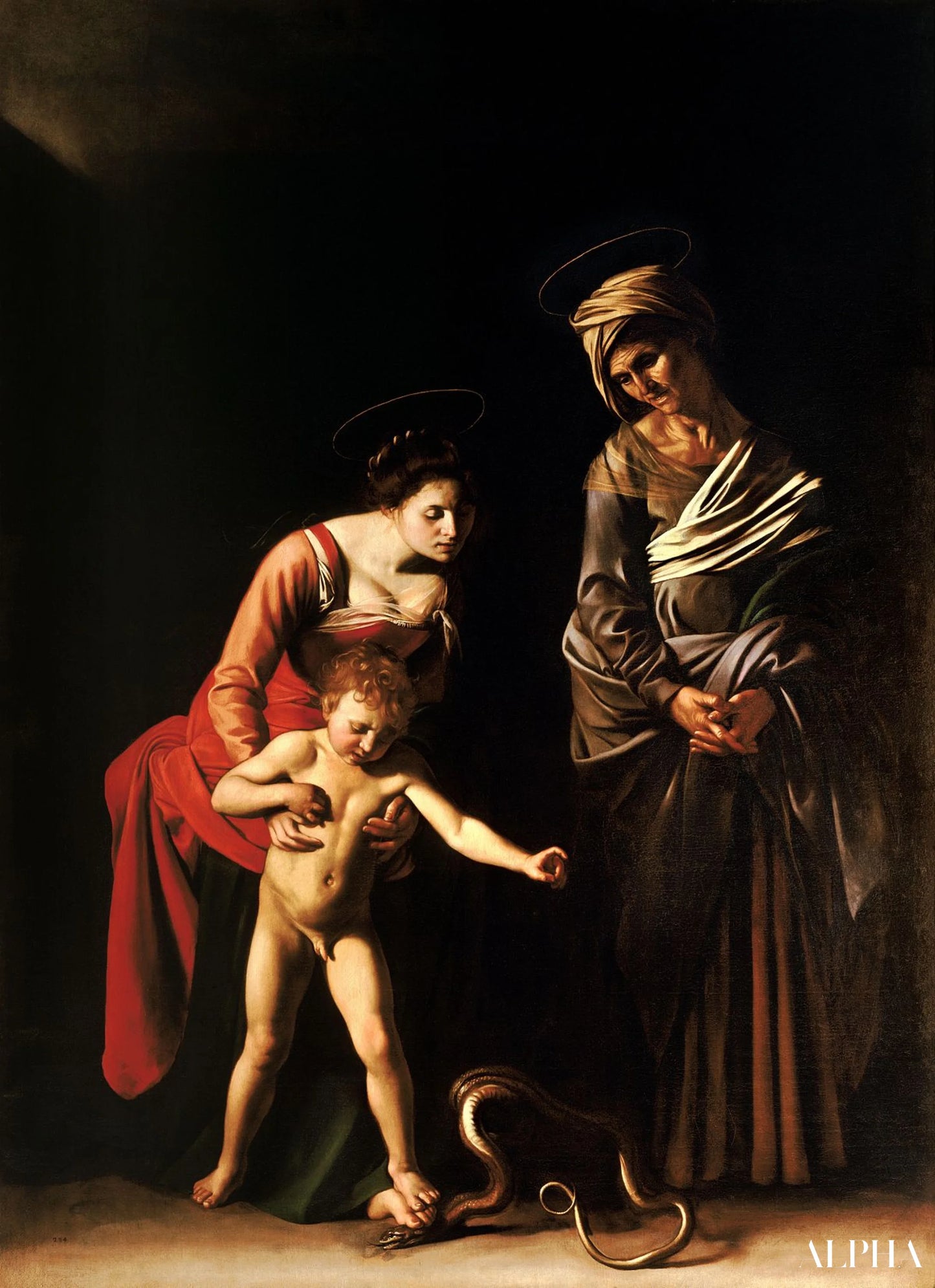 The Madonna of the Stable Hands - Caravaggio - High-end reproductions of paintings and artworks