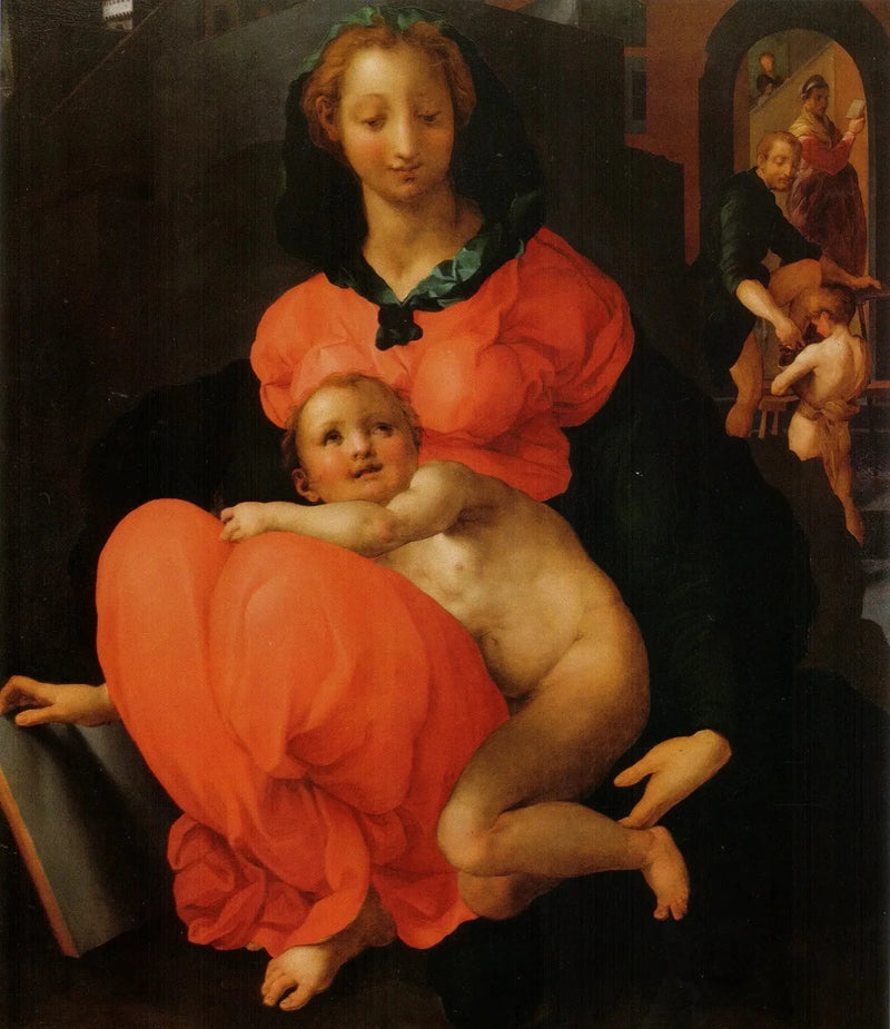แม่พระแห่งหนังสือ - Pontormo