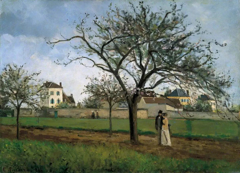 บ้านของคุณพ่อ Gallien, Pontoise - Camille Pissarro