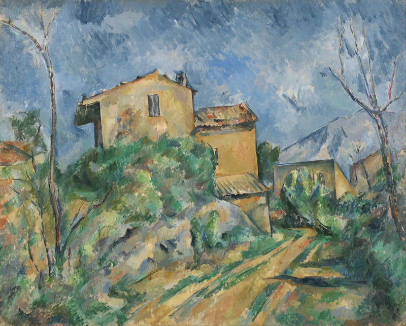 บ้านมาเรียบนถนนปราสาทดำ - Paul Cézanne