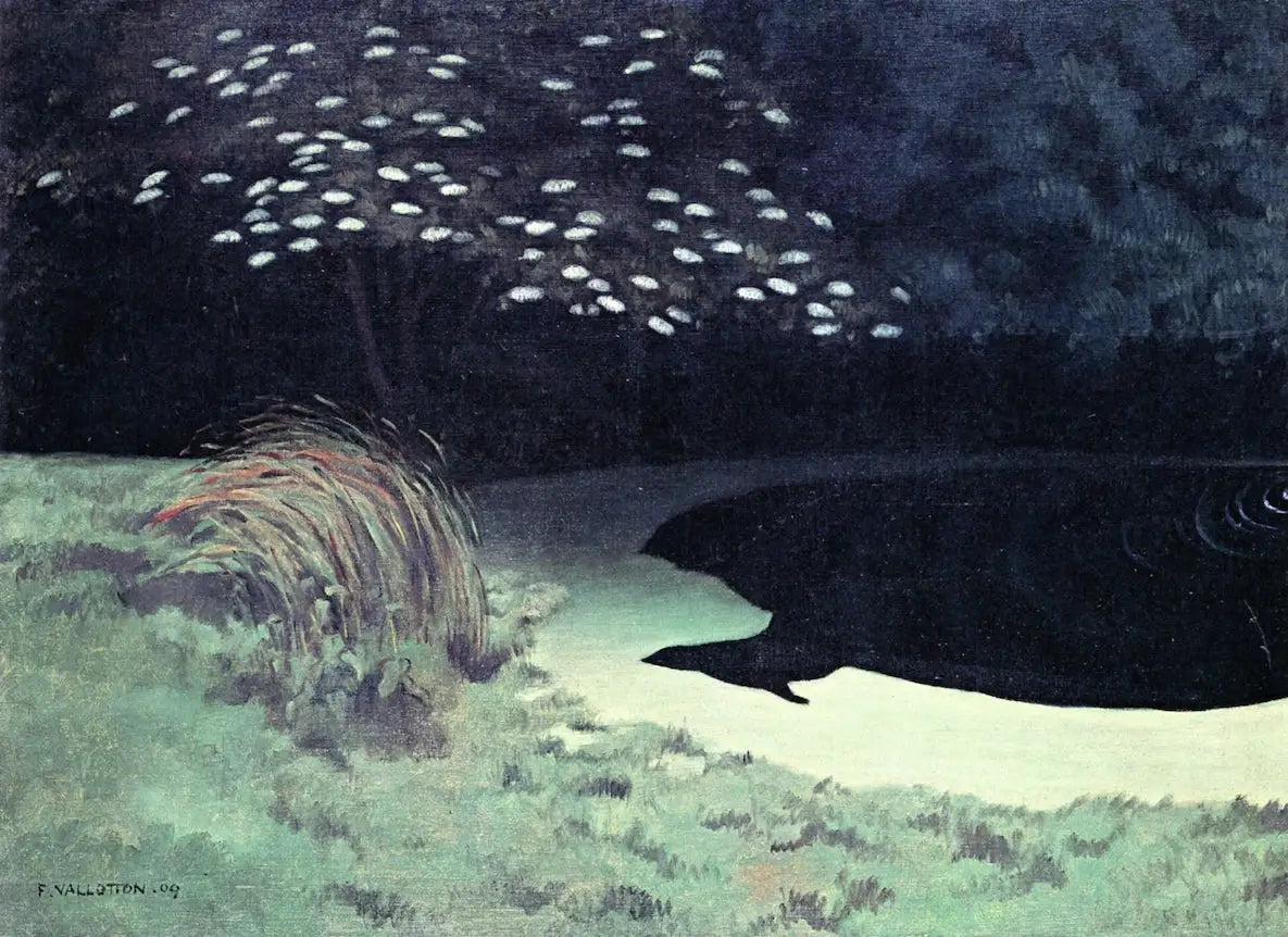 La Mare, Honfleur - Félix Vallotton image 1 copie peinte à la main à l’huile