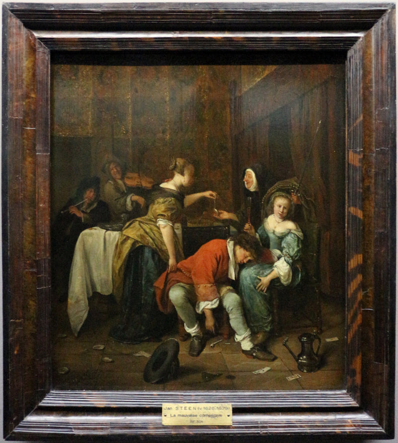 La Mauvaise Compagnie - Jan Steen