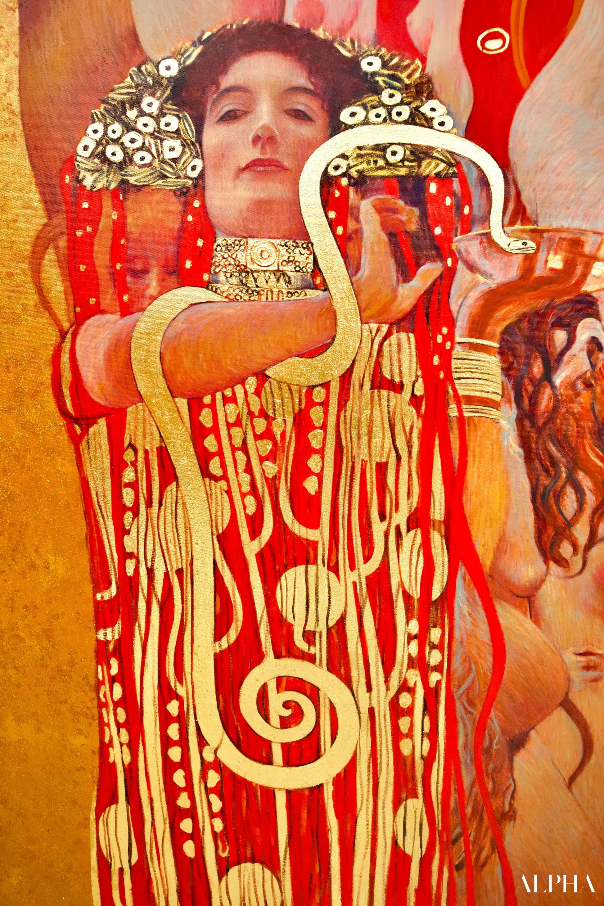 La Médecine – Une Œuvre Réimaginée de Gustav Klimt par Master Apollon | 180 x 270 cm Reproductions de tableaux à la