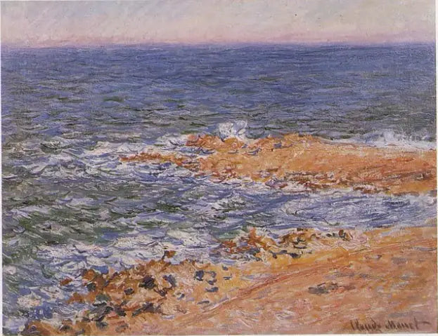 ทะเลที่อองติบ - Claude Monet