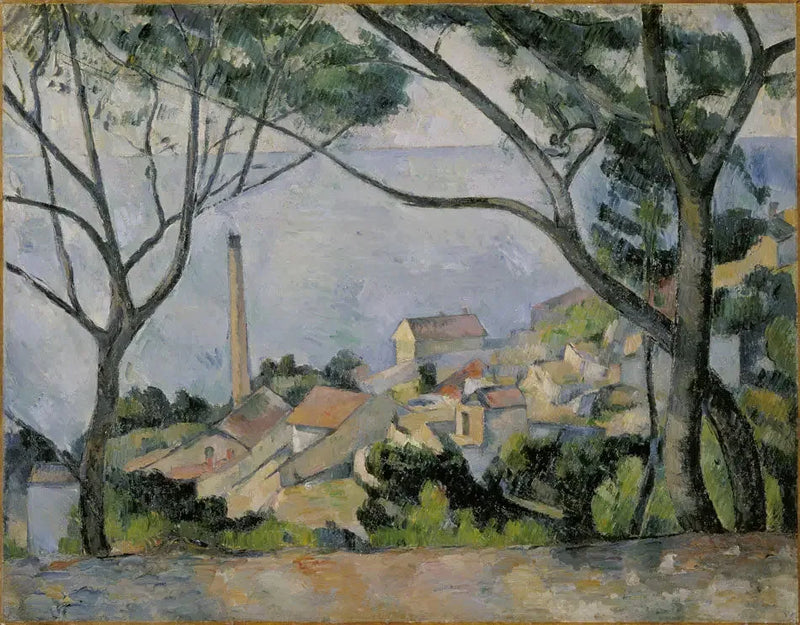 ทะเลที่เอลสตาค - Paul Cézanne