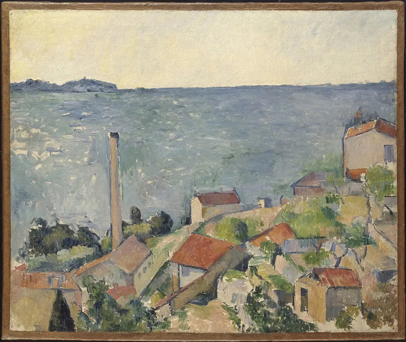 ทะเลที่เอสตาค - Paul Cézanne
