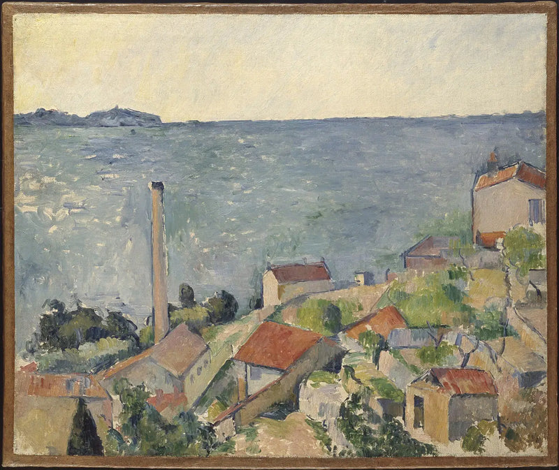ทะเลที่เอสตาค - Paul Cézanne