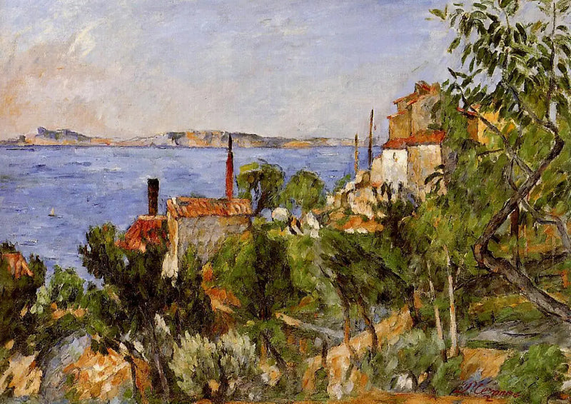 ทะเลที่เอสตาค - Paul Cézanne