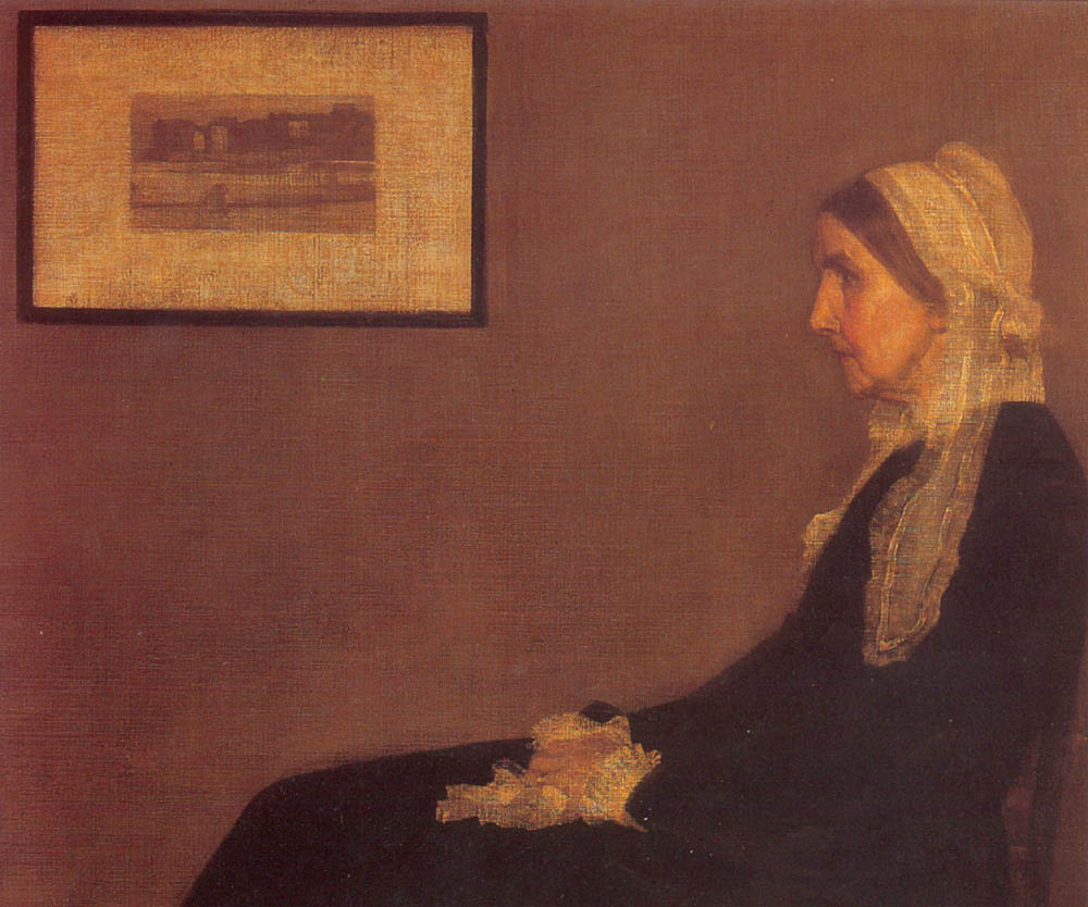 La Mère de Whistler, Arrangement en gris et noir n°1 - James Abbott McNeill Whistler