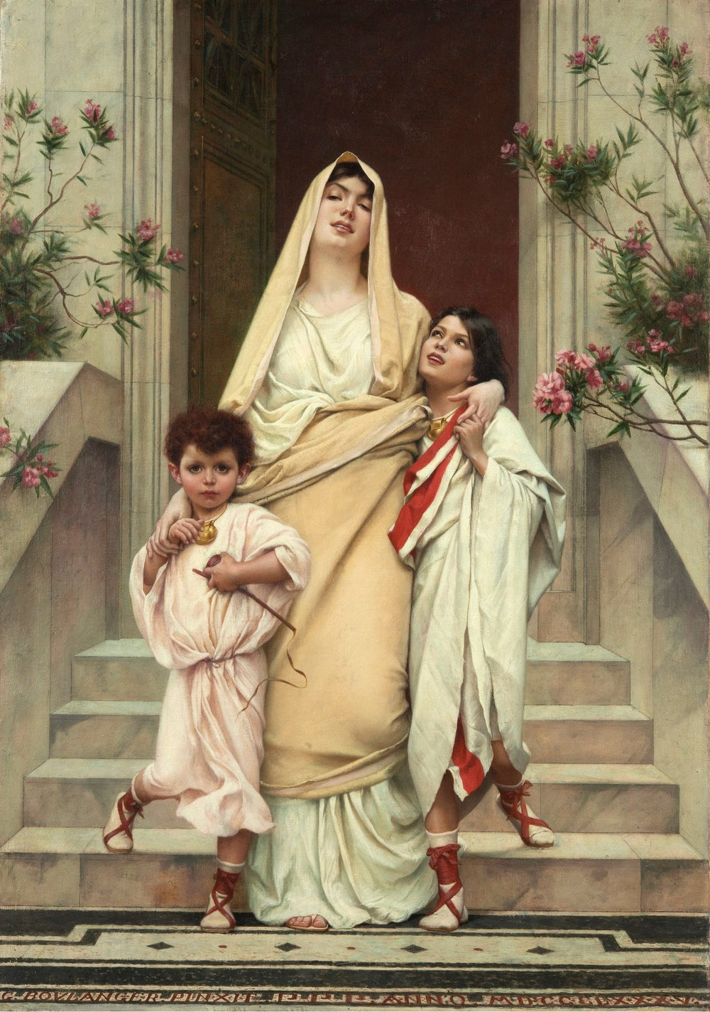 La mère des Gracchi - Gustave Boulanger