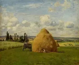 La meule, Pontoise - Camille Pissarro