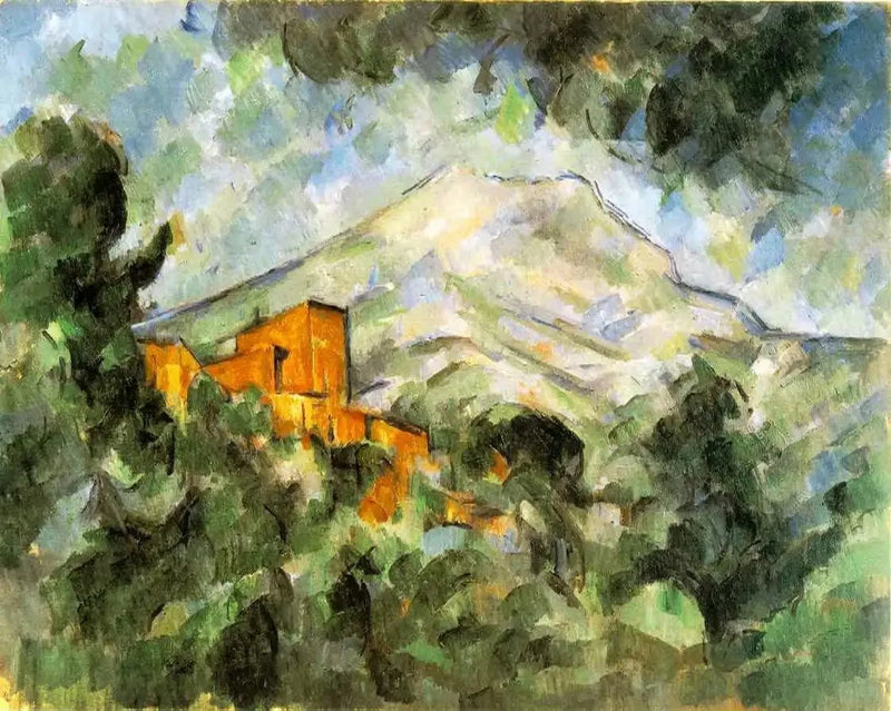 ภูเขา Sainte-Victoire และ Château Noir - Paul Cézanne