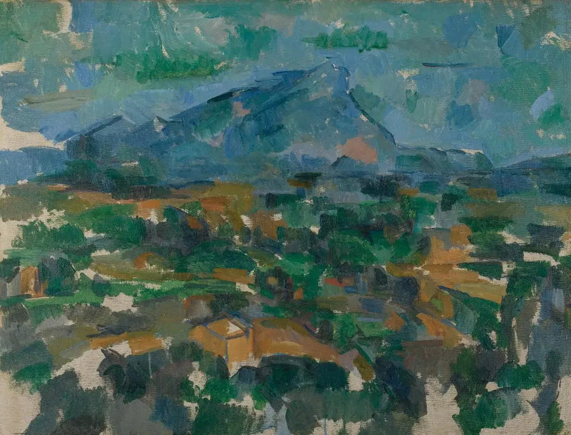 ภูเขา Sainte-Victoire มองจาก Lauves - Paul Cézanne