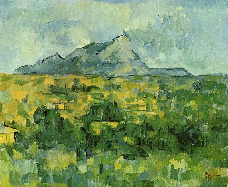 ภูเขา Sainte-Victoire มองจาก Lauves - Paul Cézanne