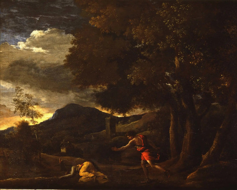 ความตายของยูริดีซี - Nicolas Poussin