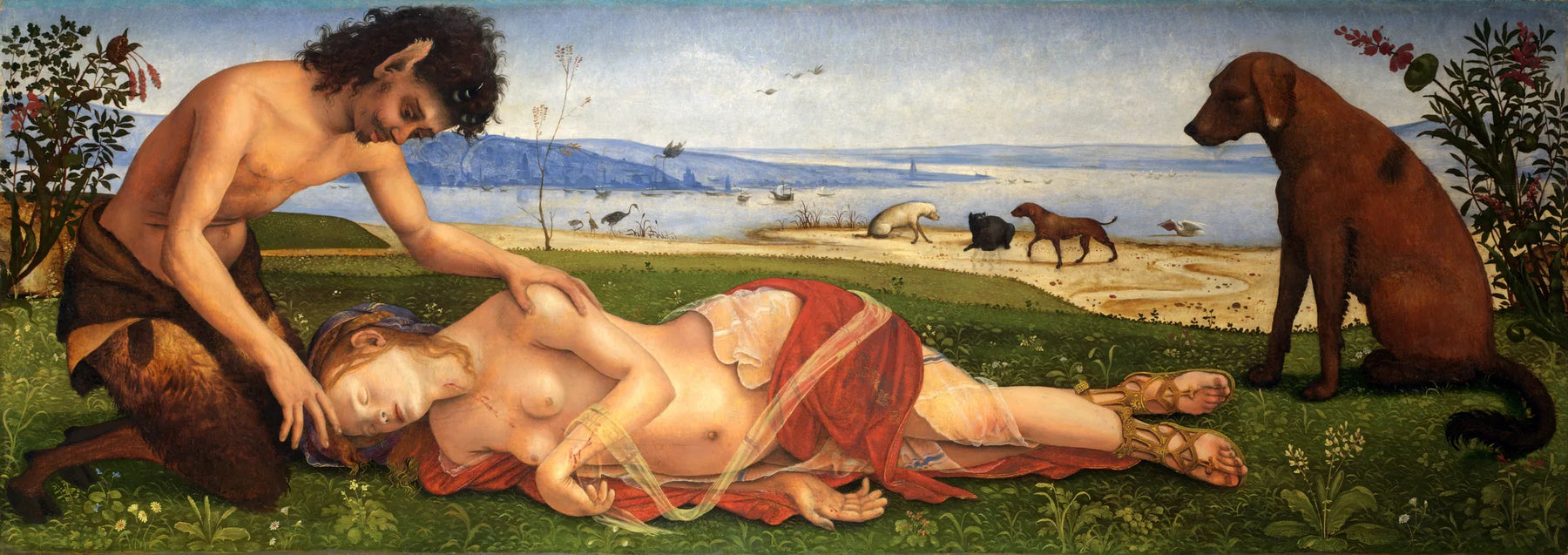 La Mort de Procris - Piero di Cosimo image 1 copie peinte à la main à l’huile