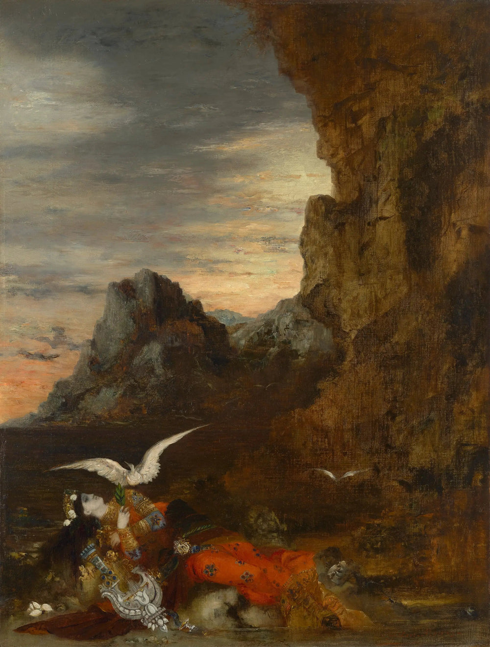 La mort de Sapho - Gustave Moreau - Alpha Reproduction