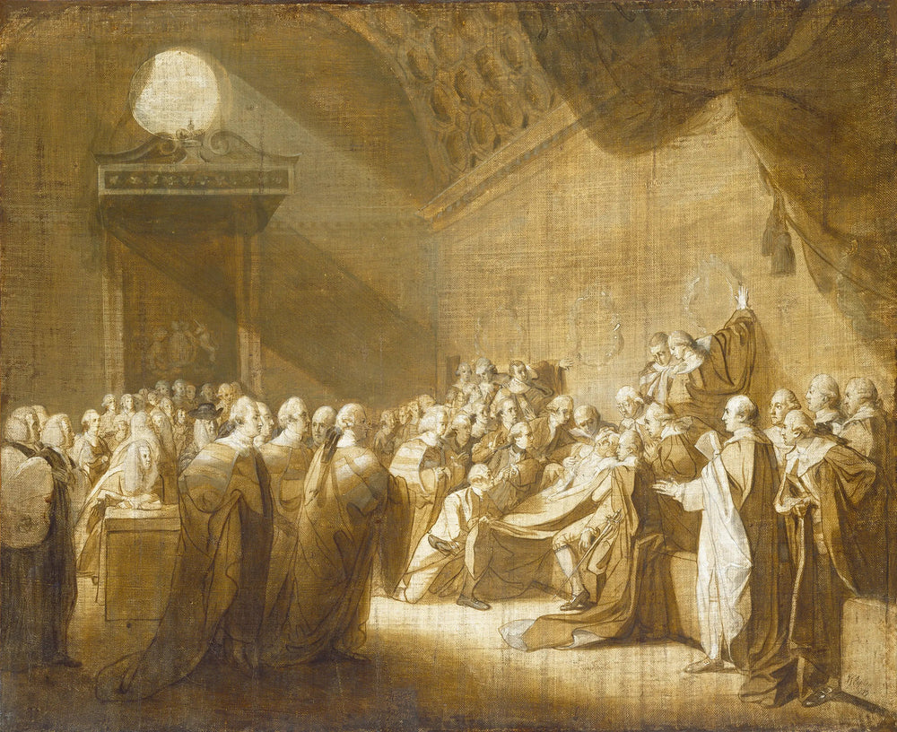 La mort du comte de Chatham - John Singleton Copley - Alpha Reproduction